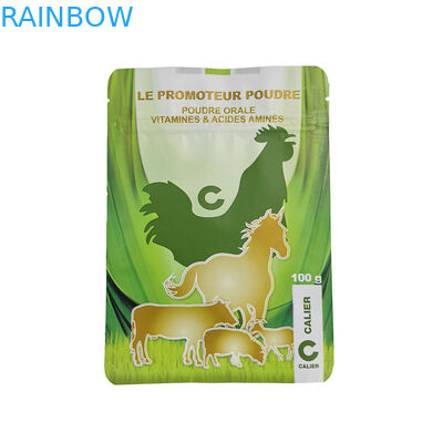 Niestandardowa drukowana torebka na karmę dla zwierząt Laminowana plastikowa torba do pakowania karmy dla zwierząt