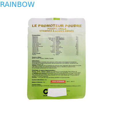 Niestandardowa drukowana torebka na karmę dla zwierząt Laminowana plastikowa torba do pakowania karmy dla zwierząt