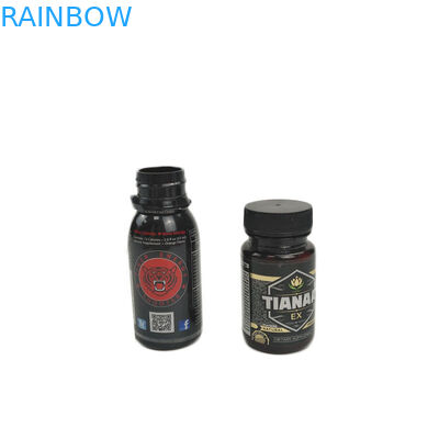 Błyszczące laminowanie Etykiety termokurczliwe PET / Pvc Butelka z tworzywa sztucznego Nietoksyczny