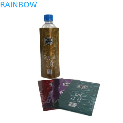 Druk offsetowy Etykiety na butelki termokurczliwe Elastyczny, dostosowany do indywidualnych potrzeb projekt Pet / Pvc