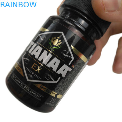 Butelka na napoje Etykieta termokurczliwa na zamówienie Niestandardowy plastikowy nadruk w pełnym kolorze