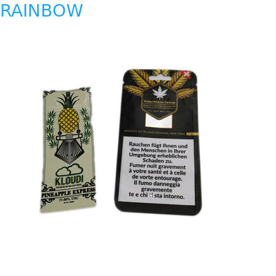 Termozgrzewalne stojące kieszenie na suwak Torby do recyklingu Opakowania na tytoń / papierosy