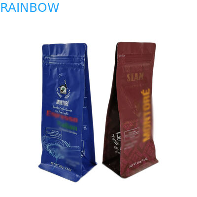 Ziarna kawy Torebki herbaciane Opakowania Druk na zamówienie Zamek na górze Stojące torby