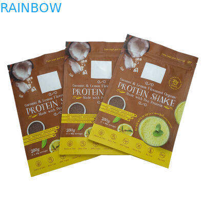 Aluminiowa torba z suwakiem woreczka do pakowania w proszku