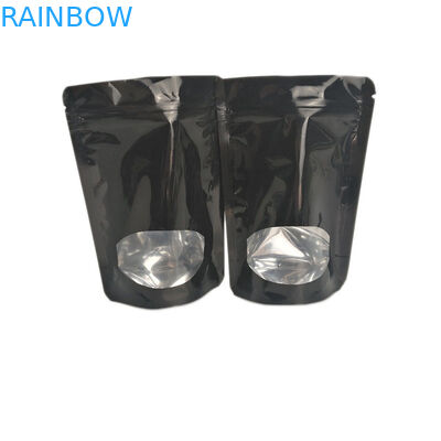 Przezroczyste przednie folie z wklęsłym drukiem wklęsłym Torby stojące na suwak