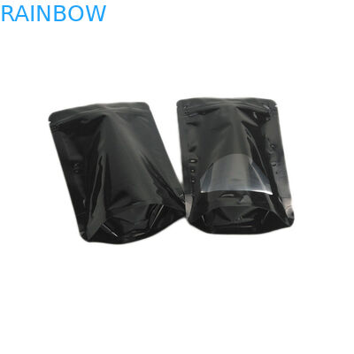 Błyszczące wykończenie klasy spożywczej Kolorowe opakowanie stojące CMYK