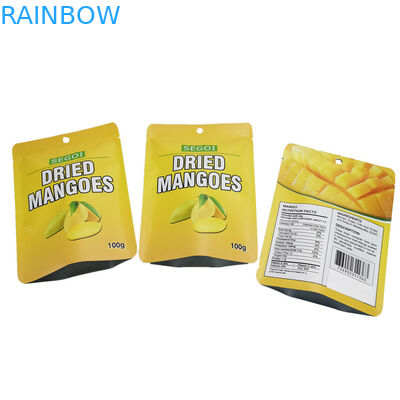 Suszone torby foliowe do pakowania opakowań z przekąskami