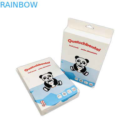 Składany otwór na wieszak Kartonowe pudełko kartonowe 350g