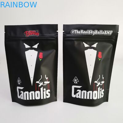 Torebka na suwak z folią aluminiową CBD 3x4