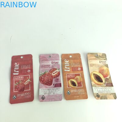 Wklęsłodrukowa płaska torba na zamek błyskawiczny 3,5 g dla dzieci