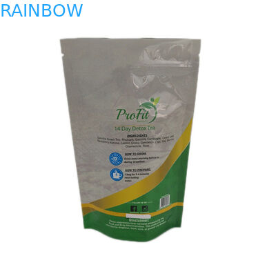 Niestandardowy druk Opakowania na torebki z herbatą z błyszczącym wykończeniem
