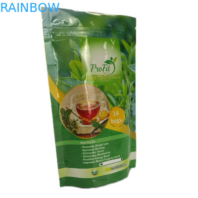 Błyszczące wykończenie Zip Stand Laminated Foil Stand Stand Bags