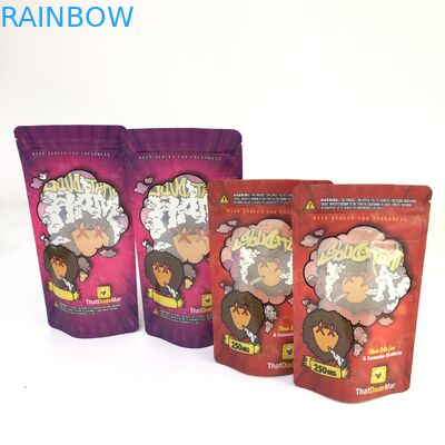 Druk cyfrowy 3.5g 7g 14g 28g Gummy Herbal Weed Bag
