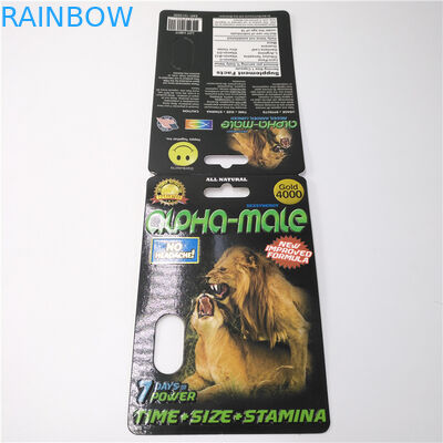 CMYK Kolorowa plastikowa karta do pakowania w pigułki