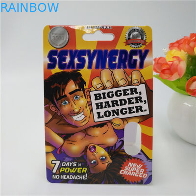 CMYK Kolorowa plastikowa karta do pakowania w pigułki