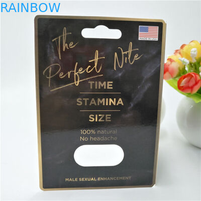 CMYK Kolorowa plastikowa karta do pakowania w pigułki