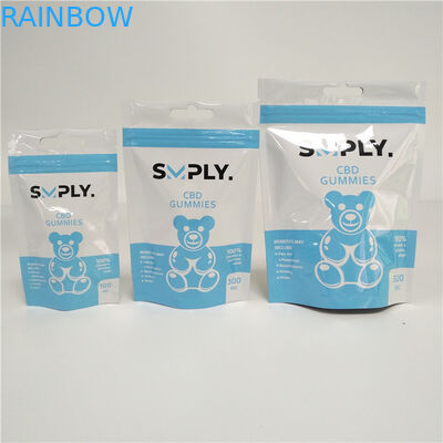 3,5g 7g 14g Holograficzne opakowanie z folią stojącą