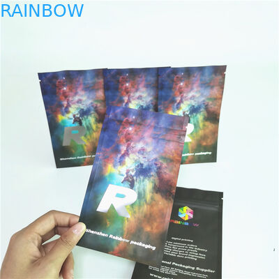 Zapachowe płaskie plastikowe torebki opakowaniowe Ziplock Saszetki do pakowania tabletek