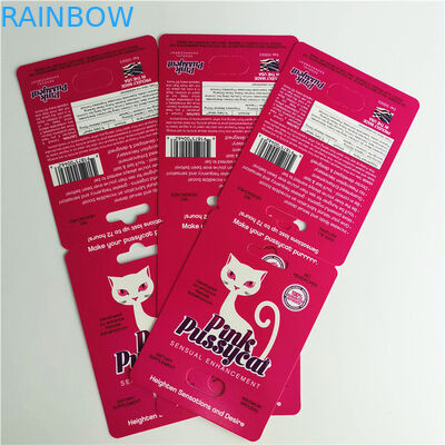 Rhino 69 male enhancements opakowanie na pigułki seksualne blister kapsułki 3D do wyświetlania