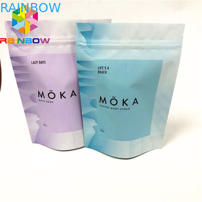 Niestandardowe drukowane woreczki do pakowania w torebki do pakowania woreczki do pakowania woreczki z folii aluminiowej do szorowania ciała