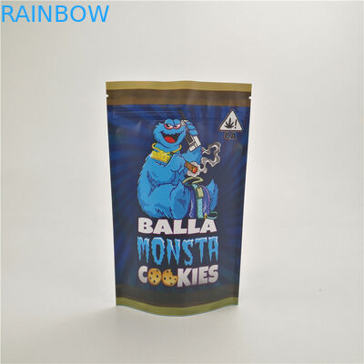 Indywidualne torby zabezpieczające przed dziećmi, odporne na wilgoć, CBD runtz, dżungla, leki, stojaki