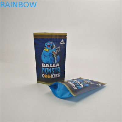 Indywidualne torby zabezpieczające przed dziećmi, odporne na wilgoć, CBD runtz, dżungla, leki, stojaki