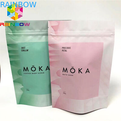 Wysokiej jakości biodegradowalne, odporne na zapach, matowe czarne plastikowe torby z zamkiem błyskawicznym