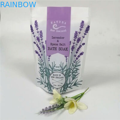 Niestandardowe opakowanie na sól do kąpieli / peeling do ciała z folii aluminiowej 12oz