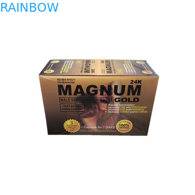 Niestandardowe opakowanie blistrowe dla męskich tabletek wzmacniających lub plastikowych blistrów Rhino Pills