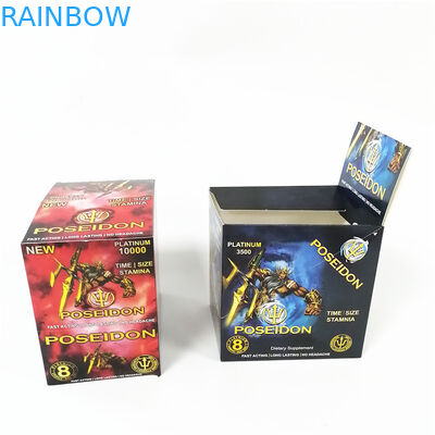 Ekspozycja niestandardowych kart papierowych do drukowania kartonów z wycięciem na łezkę Pudełko na różową kartkę Pussycat z blistrem