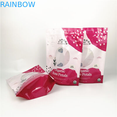 0,125 uncji 3,5 g proszku kwiatowego CYMK Stand Up Zipper Bag