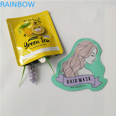 Białe drukowane torby kosmetyczne do pielęgnacji skóry Logo Indywidualne saszetki z płynnym nawilżaniem