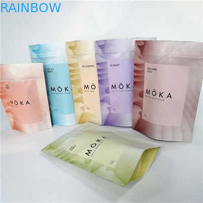 Stojąca torebka z folii mielonej do pakowania w torebki na ziarna kawy z zaworem