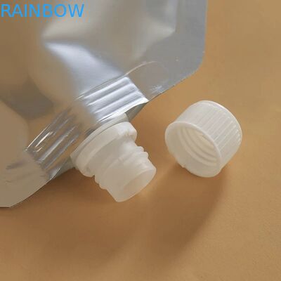 Srebrna zwykła wylewka woreczek do pakowania folia stojąca Opakowania do napojów w płynie do dezynfekcji piwa