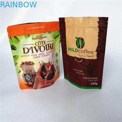 Stand up Foliowy woreczek do pakowania odporny na mielenie woreczki z zaworem