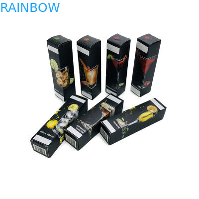 Matowe wykończenie Lekkie opakowanie papierowe Składane pudełko Kolor CMYK na napoje