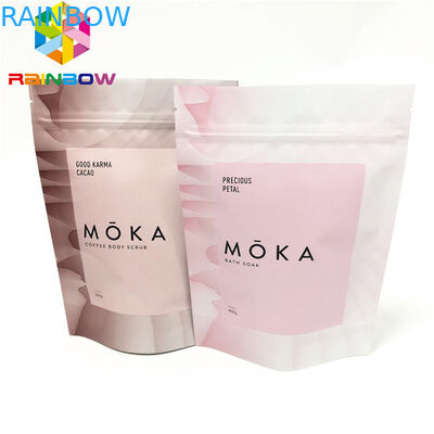 Torby do przechowywania żywności Stand up do pakowania matowych materiałów spożywczych niestandardowa torba do pakowania