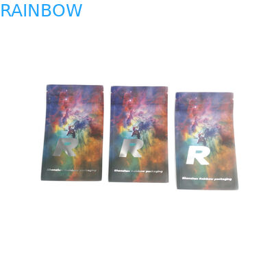 50 mg 70 mg 125 mg zabezpieczona przed dziećmi mała torba z mylaru dostosowana ochrona przed zapachem matowe cukierki Ziplock plastikowe gumki do żywności Sliver torby