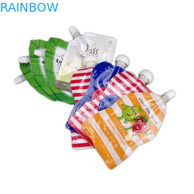 Opakowanie z wylewką wielokrotnego użytku do artykułów spożywczych Stań z dyszą