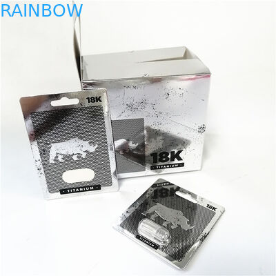 Ekspozycyjne karty papierowe z efektem UV w opakowaniu typu blister. Pudełka do pakowania różowych kart Pussycat