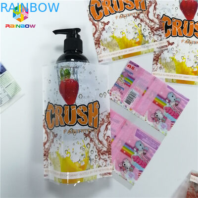 Druk offsetowy PVC z uszczelnieniem termicznym Etykiety termokurczliwe do napojów CMYK