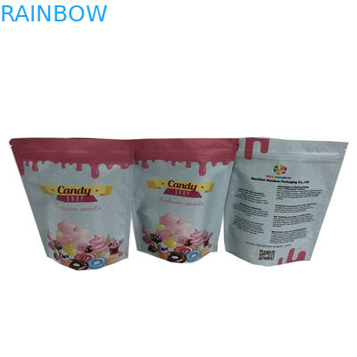 280g Protein Shake Doypack 100 Micron Matte Mylar Zipper Torby