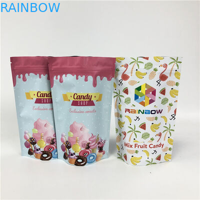 280g Protein Shake Doypack 100 Micron Matte Mylar Zipper Torby