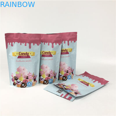 Druk cyfrowy Zip Lock 120 mikronów VMPET Stand Up Pouch