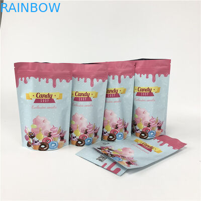 Druk cyfrowy Zip Lock 120 mikronów VMPET Stand Up Pouch