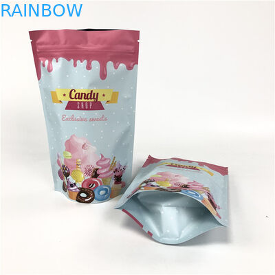 Druk cyfrowy Zip Lock 120 mikronów VMPET Stand Up Pouch