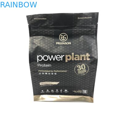 Płaskie dno 500g 1kg VMPET CMYK Protein w proszku do pakowania