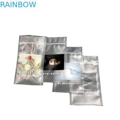 Dwustronnie zgrzewana torebka składana na dole Hurtownia niestandardowych dekoracji worek do pakowania W przezroczystej plastikowej torbie do recyklingu