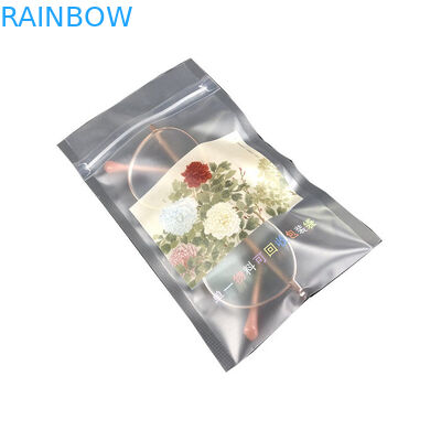 Dwustronnie zgrzewana torebka składana na dole Hurtownia niestandardowych dekoracji worek do pakowania W przezroczystej plastikowej torbie do recyklingu