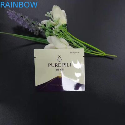 Niestandardowe błyszczące, zamykane na zamek błyskawiczny, mylarowe torby strunowe 1 gramowa pigułka Mylarowa saszetka na suwak